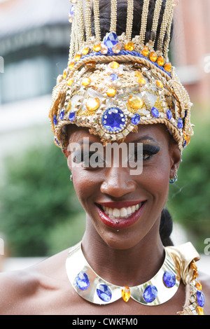 Paraiso Scuola di Samba al carnevale di Notting Hill Foto Stock