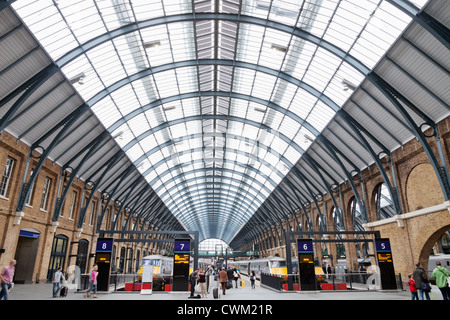 Inghilterra, Londra Kings Cross, Stazione Kings Cross Foto Stock