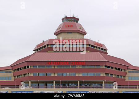 Azerbaigian. Baku. Aeroporto internazionale chiamato dopo Heydar Aliyev Foto Stock