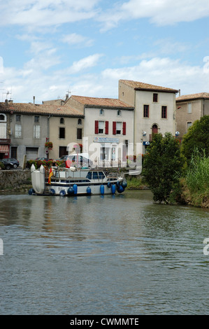 Nautica Trebes scena Foto Stock