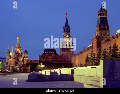 La Russia Piazza Rossa Mosca Foto Stock