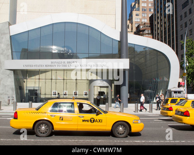 Ronald H. Brown Missione degli Stati Uniti presso il Palazzo delle Nazioni Unite, New York Foto Stock