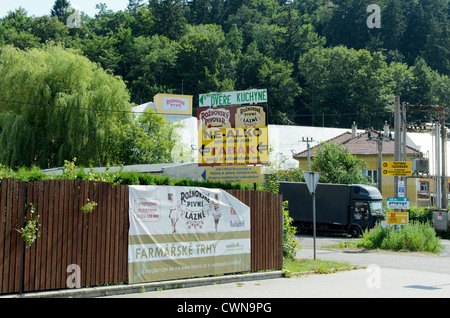 Roznovsky Pivovar fabbrica di birra a Roznov Foto Stock