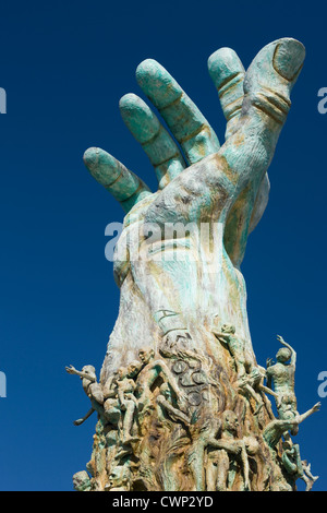 Olocausto Memorial Sculpture (©KENNETH TREISTER 1990) MIAMI BEACH FLORIDA USA Foto Stock