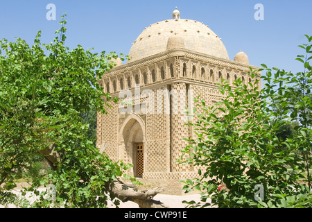Mausoleo di Ismail Samani (9 -10secolo), Bukhara, Uzbekistan Foto Stock