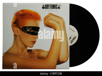 Degli Eurythmics Toccare album Foto Stock