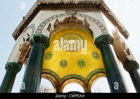 Türkei, Istanbul, Sultanahmet, ippodromo, Kaiser-Wilhelm-Brunnen Foto Stock