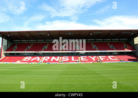 Barnsley football Stadium (Oakwell) Foto Stock