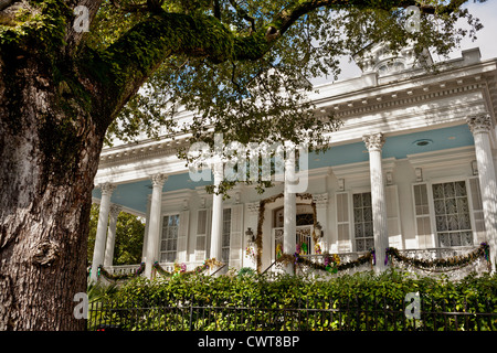 La Magnolia Mansion, Garden District, New Orleans, Louisiana Foto Stock