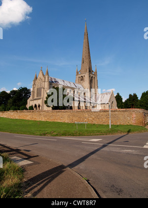 La Chiesa di Santa Maria, Snettisham, Norfolk, Regno Unito Foto Stock