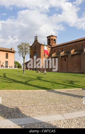 L'Italia, Lombardia, Milano, Abbazia di Morimondo Foto Stock