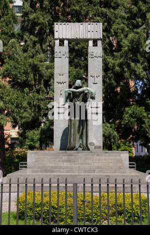 L'Italia, Lombardia, Milano, Naviglio Martesana, ai piccoli martiri di Gorla monumento Foto Stock