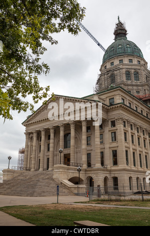 Kansas State Capitol Building, Topeka Foto Stock