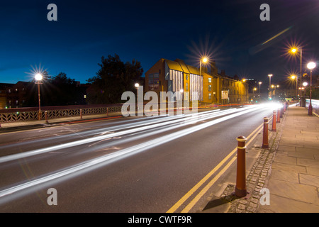 Crown Point Bridge in Leeds Foto Stock