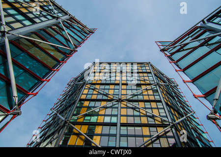 Neo Bankside appartamenti di lusso, accanto alla Tate Modern, Southwark, Londra SE1 progettato da Rogers Stirk Harbour e Parnters Foto Stock