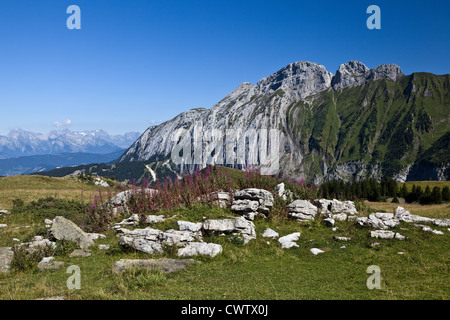 Mont Saxonnex (Haute Savoie,Francia) : Il Grand Bargy Foto Stock