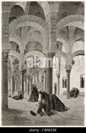 La moschea di Cordova interno Foto Stock