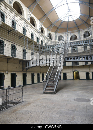 Ala Est, Kilmainham Gaol, Dublino, Irlanda Foto Stock