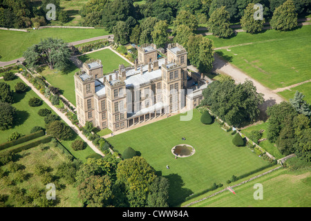 Hardwick Hall, Derbyshire, una proprietà del National Trust e ex casa di Bess di Hardwick Foto Stock