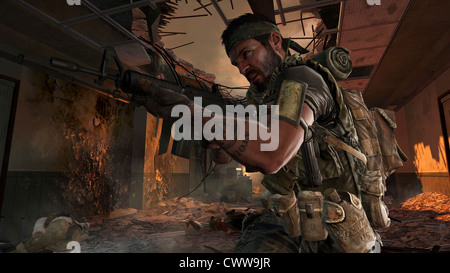 Call of Duty 4 black ops computer video gioco Foto Stock