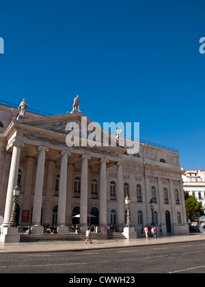 Dona Maria Teatro Nazionale di Lisbona Foto Stock