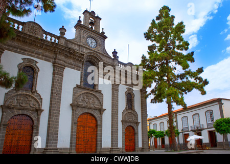 Gran Canaria Teror chiesa Basilica di Nuestra Senora del Pino nelle isole Canarie Foto Stock