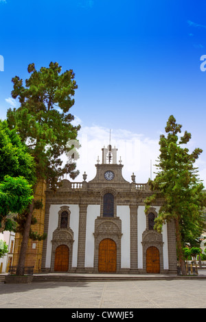 Gran Canaria Teror chiesa Basilica di Nuestra Senora del Pino nelle isole Canarie Foto Stock