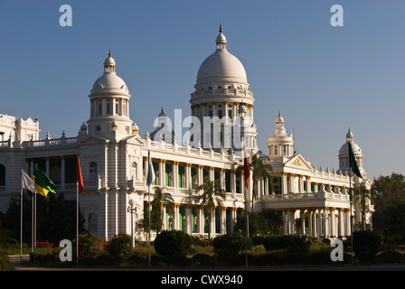 Elk201-2165 India, Karnataka, Mysore, Lalita Mahal Palace Hotel Foto Stock