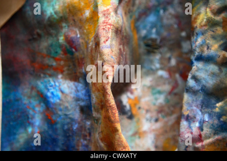 Grembiule di artista Foto Stock