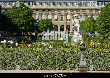 Paris, France. Gardens of the Palais Royal Foto Stock