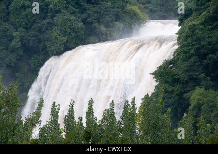 Della Cina di cascata più grande: Cascata Huangguoshu nel Guizhou Foto Stock