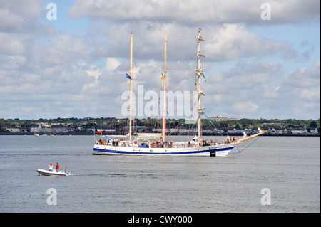 Il Pogoria - Tall Ships race 2012 Dublino Irlanda Foto Stock