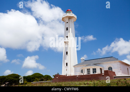 Faro di Port Elizabeth, Sud Africa Foto Stock