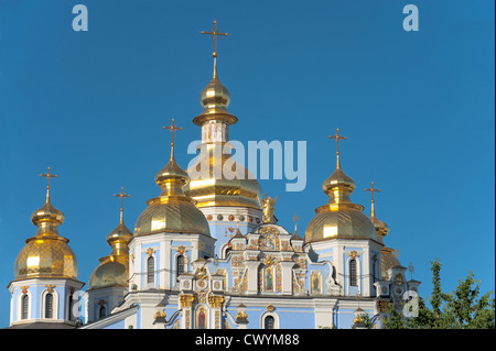 La Chiesa di San Michele, Kiev, Ucraina, Europa Foto Stock