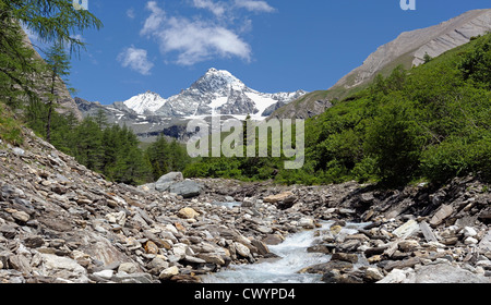 Massiccio del Grossglockner, Hohe Tauern, Austria Foto Stock