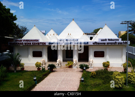 Monaco Nomade Museo (Swami Vivekananda Monaco Nomade Exhibition musei) a Kanyakumari in Tamil Nadu, India Foto Stock