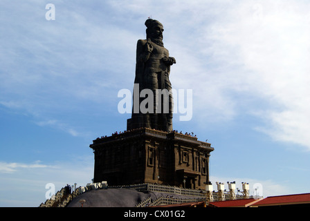 Thiruvalluvar Statue in kanyakumari in Tamil Nadu, India Foto Stock