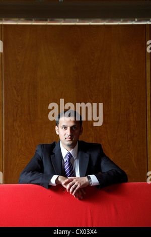 Anas Sarwar MP, vice leader scozzese della festa del lavoro. Membro del Parlamento per Glasgow Central. Foto Stock