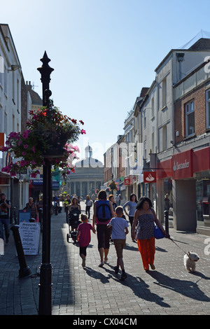 Fore Street, Bridgwater, Somerset, Inghilterra, Regno Unito Foto Stock