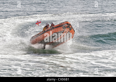 Cromer inshore scialuppa di salvataggio per il salvataggio Foto Stock