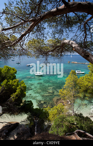 Es Caló. Artà. Isola di Maiorca. Spagna Foto Stock