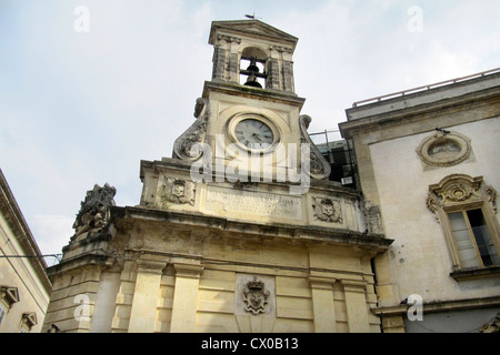 L'Italia, Puglia, Galatina, old town Foto Stock