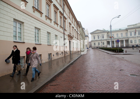 Università di Vilnius Lituania Foto Stock