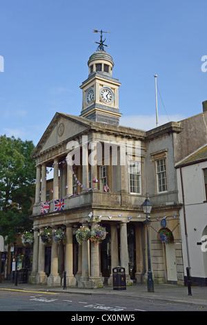 Guildhall Fore Street, bietole, Somerset, Inghilterra, Regno Unito Foto Stock