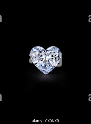 A forma di cuore ad Diamond Foto Stock