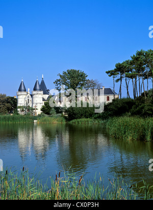 8248. Notre Dame de Bourgenay, Port de Bourgenay, Vendee, Francia, Europa Foto Stock