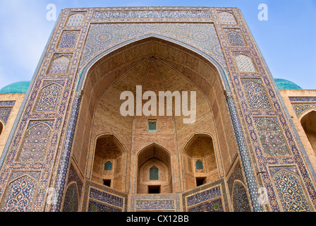 Mir-i-Arab Madrasah a Bukhara, Uzbekistan Foto Stock