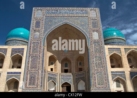 Mir-i-Arab Madrasah a Bukhara, Uzbekistan Foto Stock