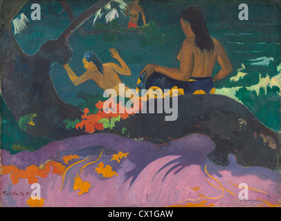 Paul Gauguin (francese, 1848 - 1903 ), Fatata te Miti (sul mare), 1892, olio su tela Foto Stock