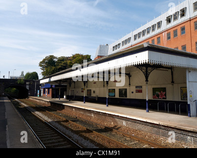 Stazione ferroviaria di Knutsford, Cheshire, Regno Unito Foto Stock